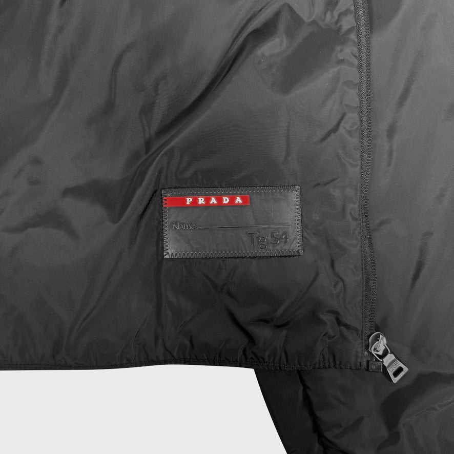 Prada vintage black nylon padded Jacket