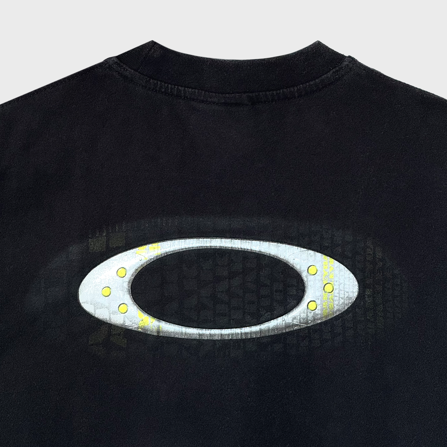 Oakley Metal Logo Back Print Tee Shirt