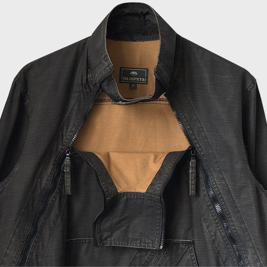 Sharpeye Vintage Double Zipper Technical Anorak Jacket