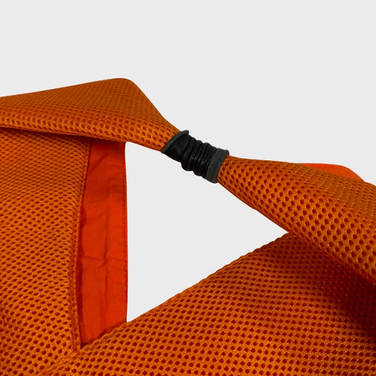 MM6 Japanese techincal 3D mesh origami bag