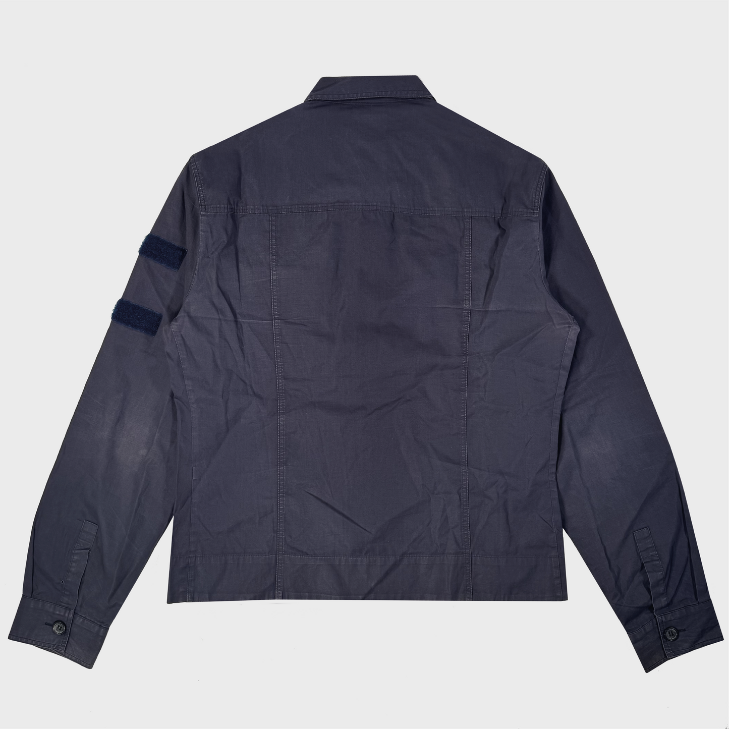 Dolce & Gabbana vintage waxed velcro pocket shirt Constant practice