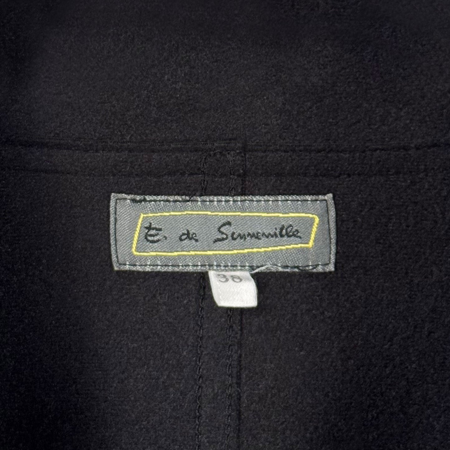E. De Senneville Vintage Neoprene Technical Jacket