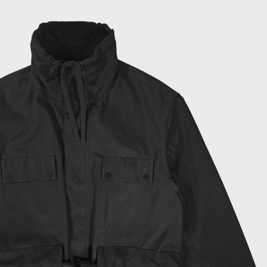 Craig Green Long waxed & belted coat