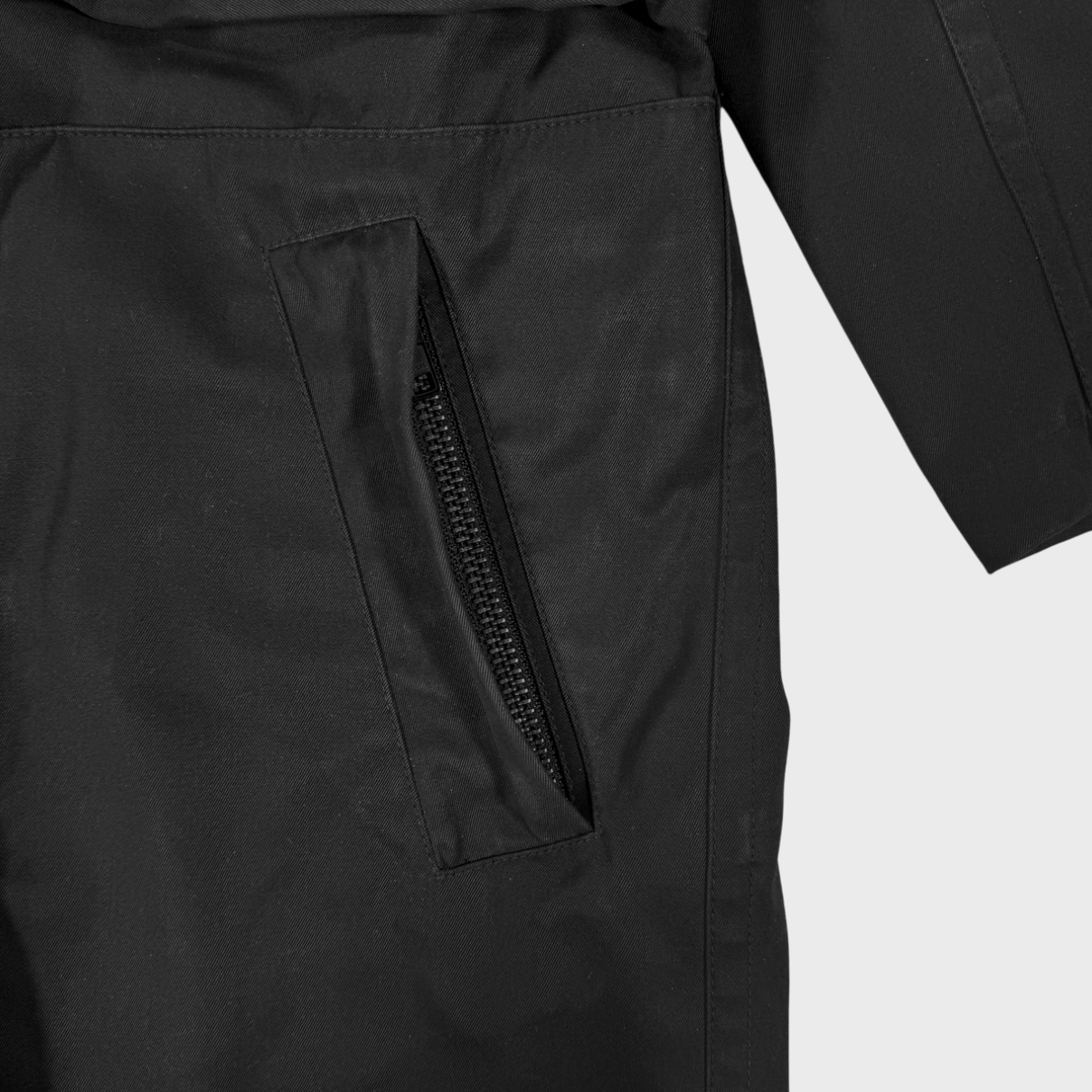 Craig Green Long waxed & belted coat