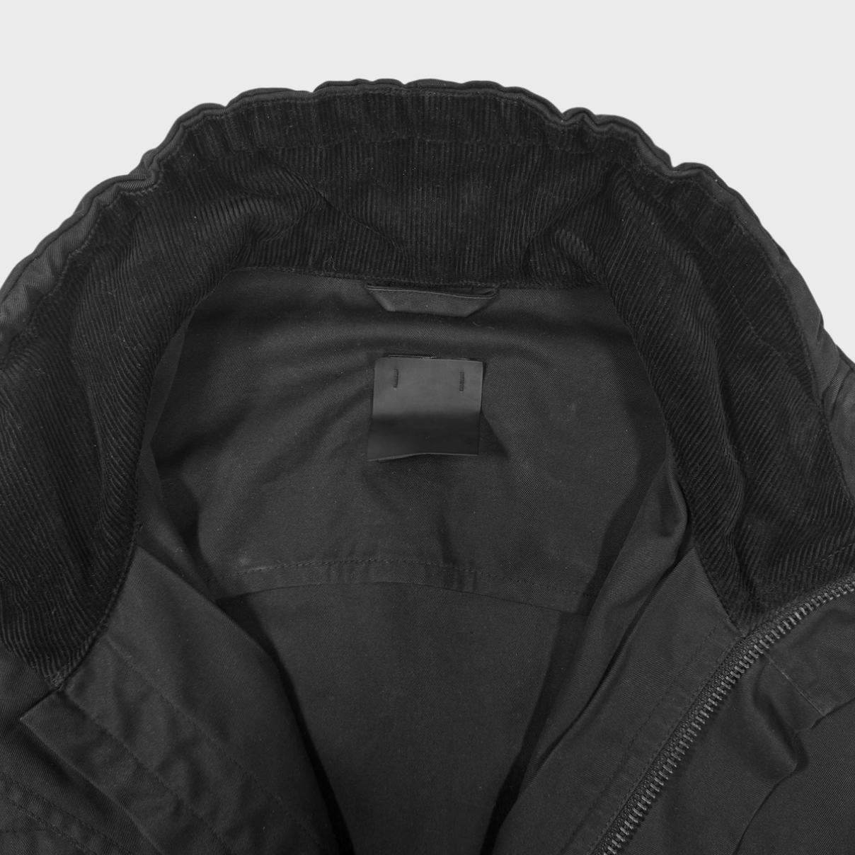 Craig Green Long waxed & belted coat