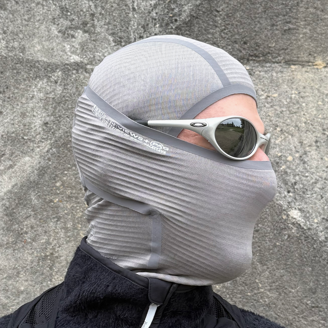 Oakley New Eye Jacket (2002) - Silver FMJ 5.56 / Black Iridium