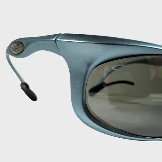 Weps Sunglasses - Mettallic blue vintage Oakley Prada Hol Sales