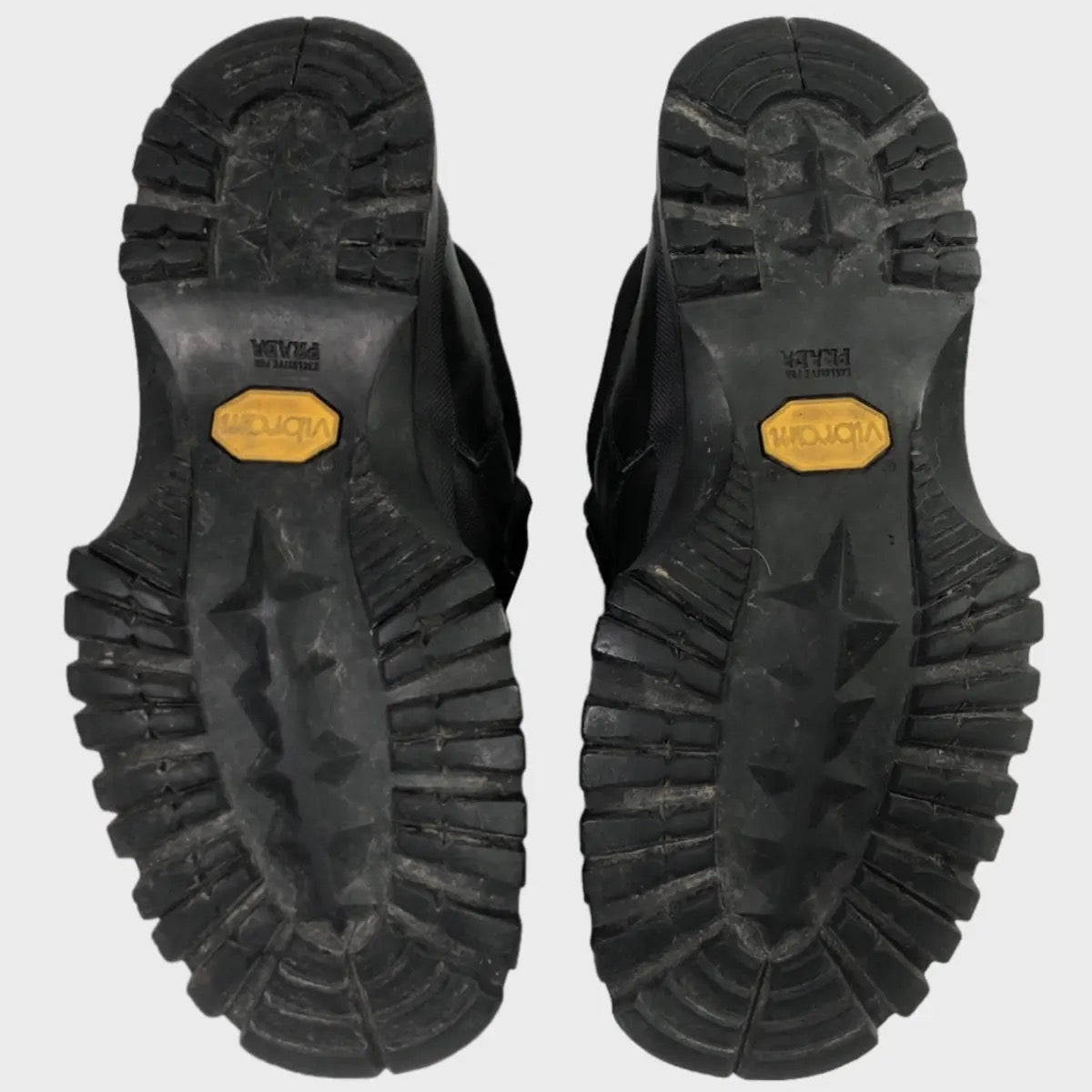 Prada vintage Vibram velcro shoes