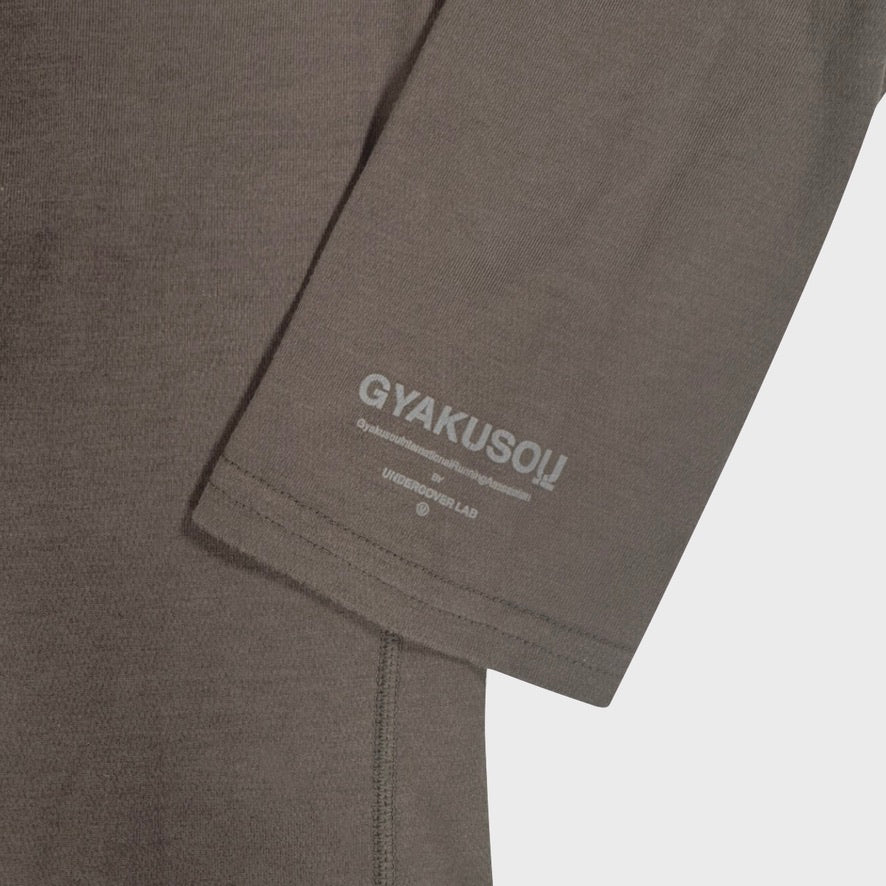 1st Gen Nike Gyakusou running zipped chest media pocket tee