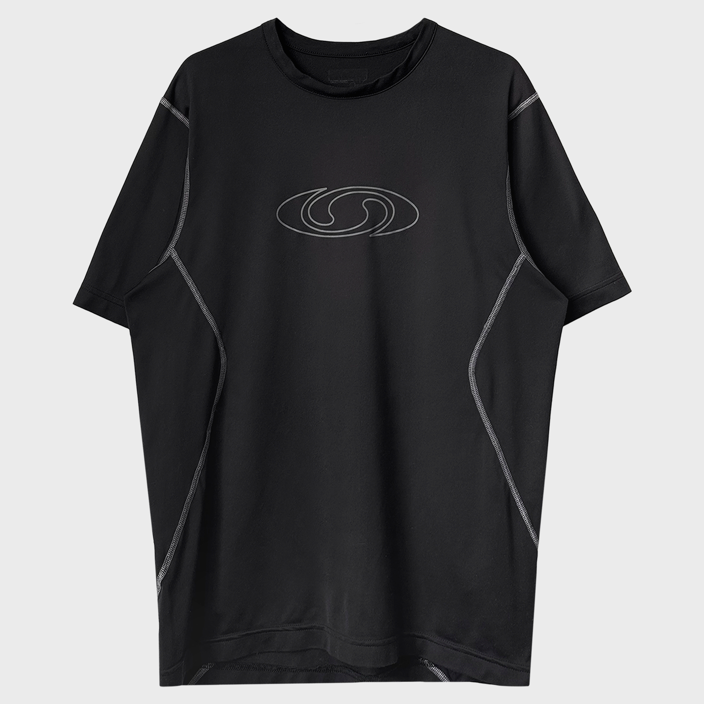 Salomon Vintage Logo Actilite Black Tech Tee