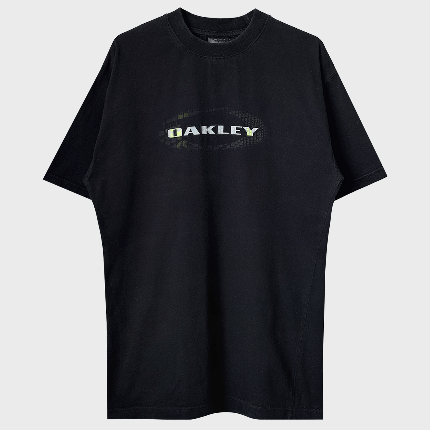 Oakley Metal Logo Back Print Tee Shirt