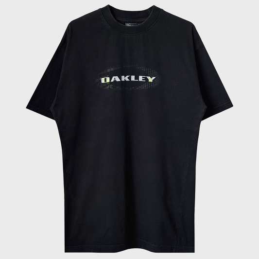 Oakley Metal Logo Back Print Tee Shirt