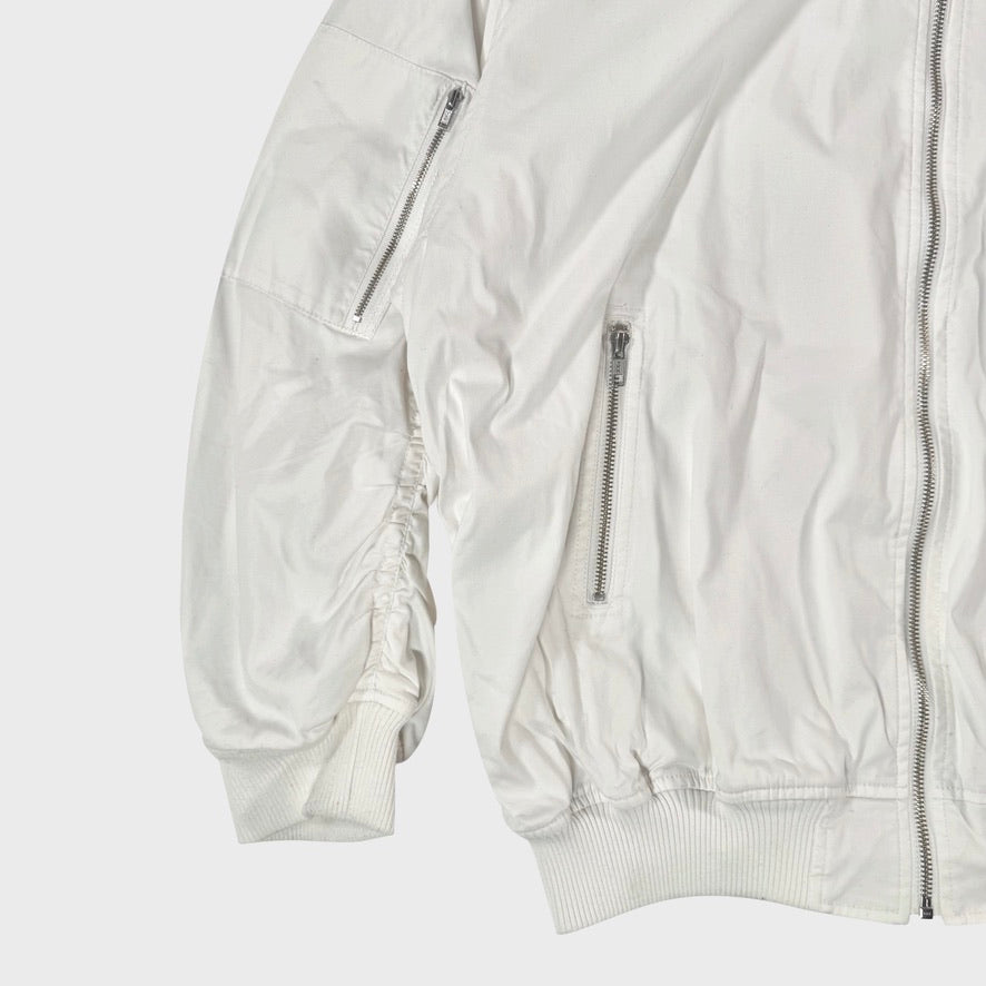 Issey Miyake Tsumori Chisato Design vintage Carelabels White Bomber