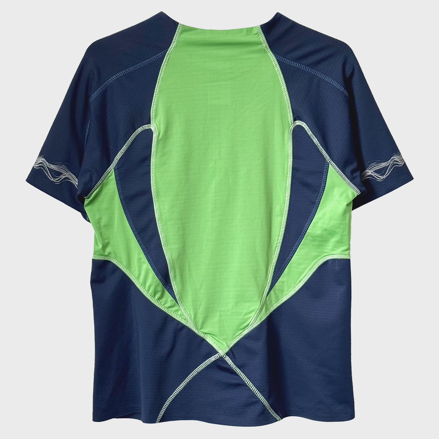 2005 Nike Sphere React by Tony Spackman Technical Zipped Jersey T-Shirt