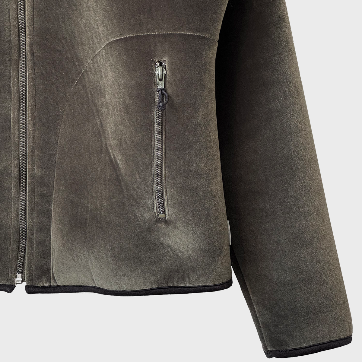 Carhartt Velvet Neoprene Khaki Fleece Jacket
