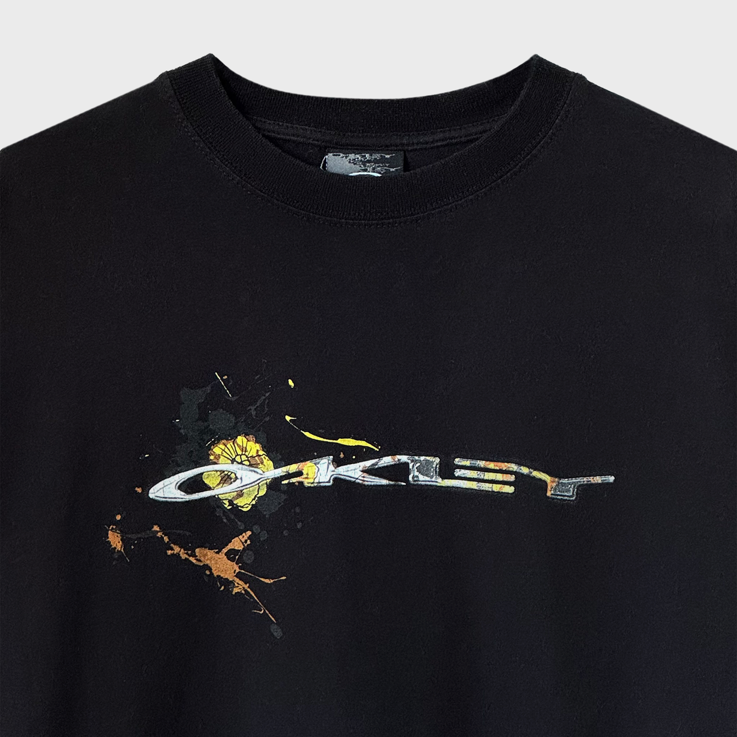 Oakley Metal Flower Logo Back Print Longsleeve
