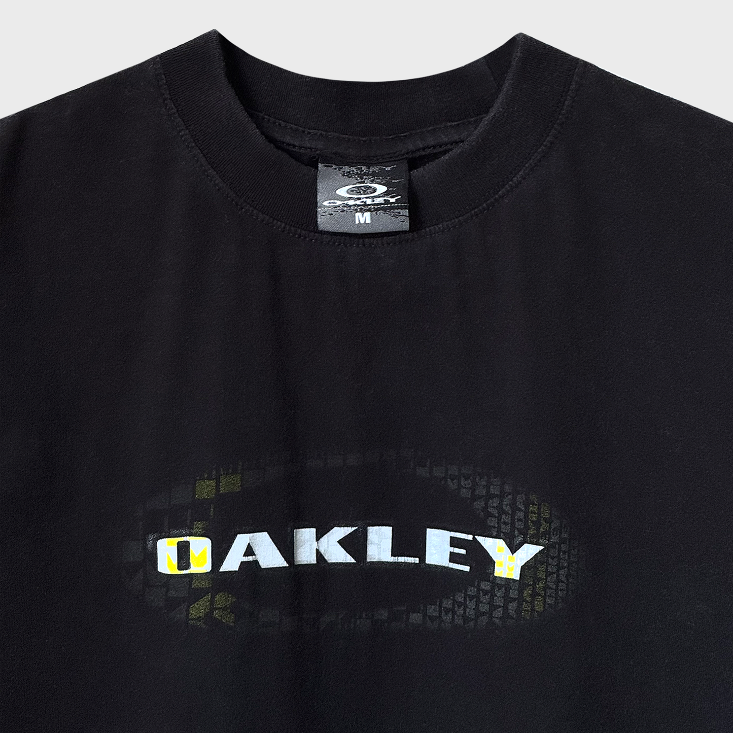 Oakley Metal Logo Back Print Tee Shirt