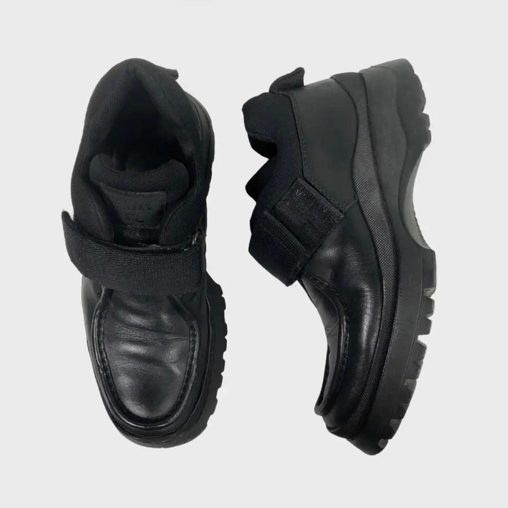Prada vintage Vibram velcro shoes