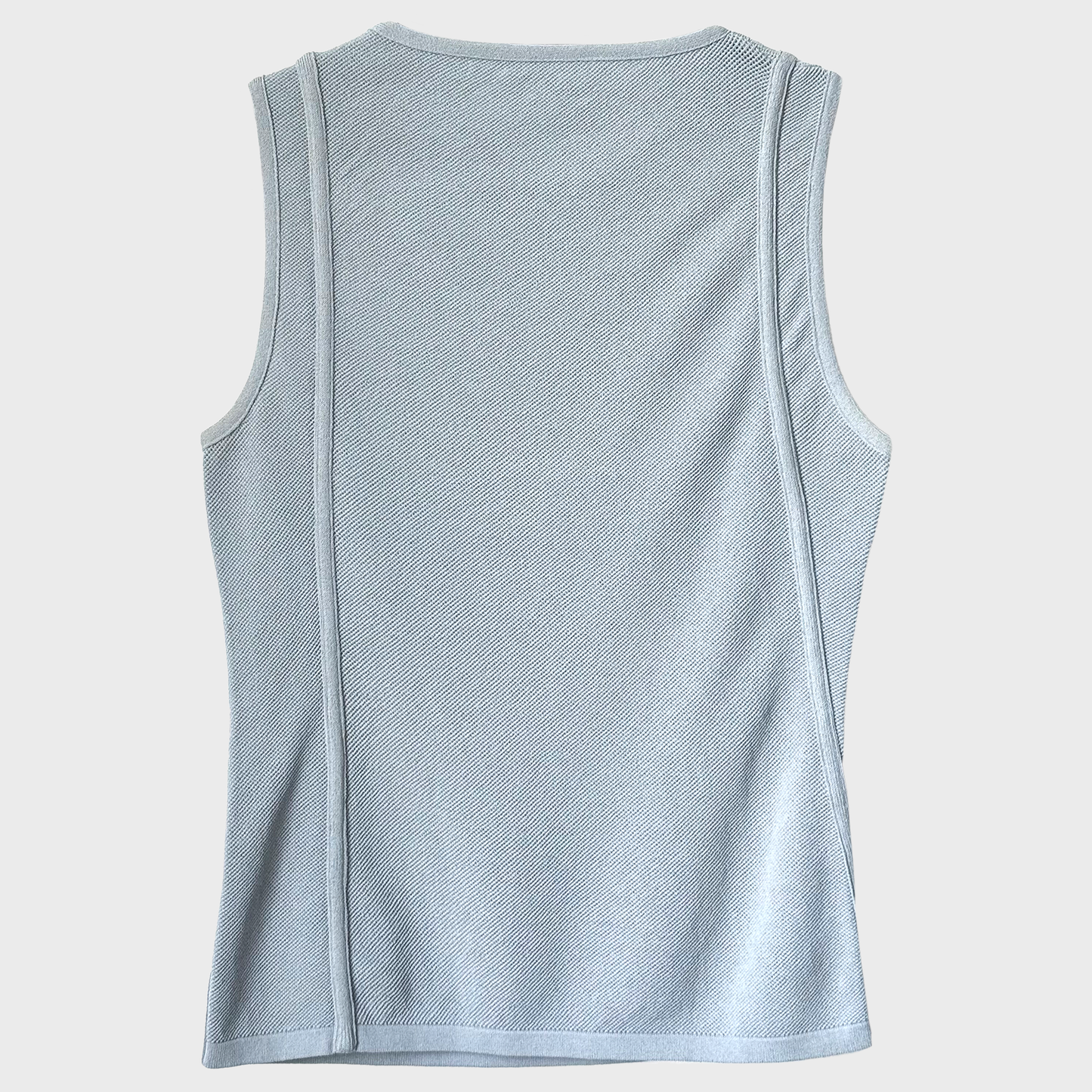 Prada Layered Baby Blue Tank Top
