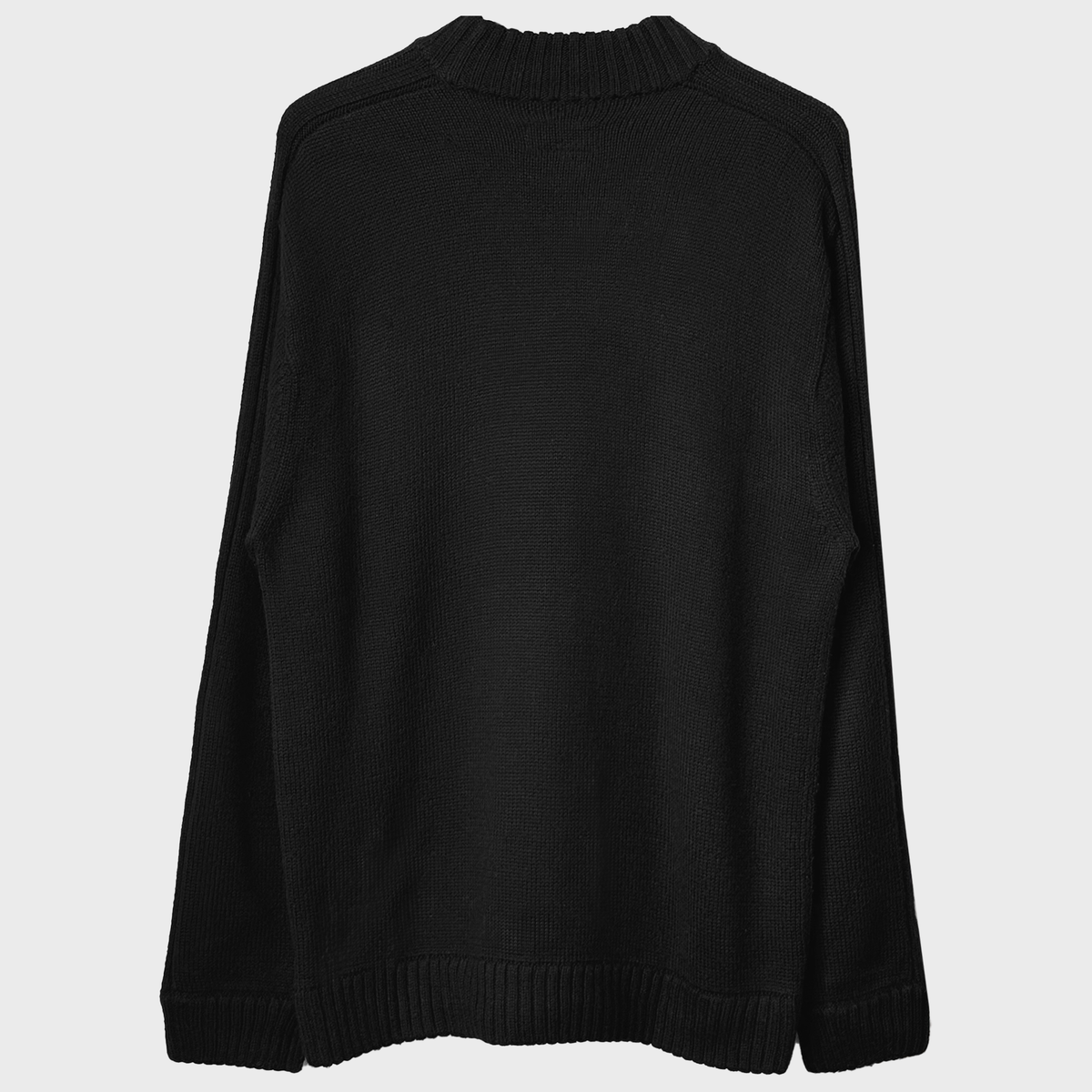 Oakley Vintage High Collar Black Knit