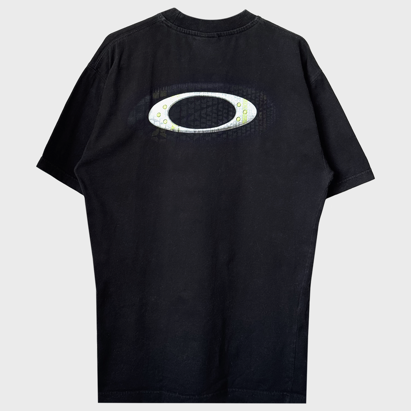 Oakley Metal Logo Back Print Tee Shirt