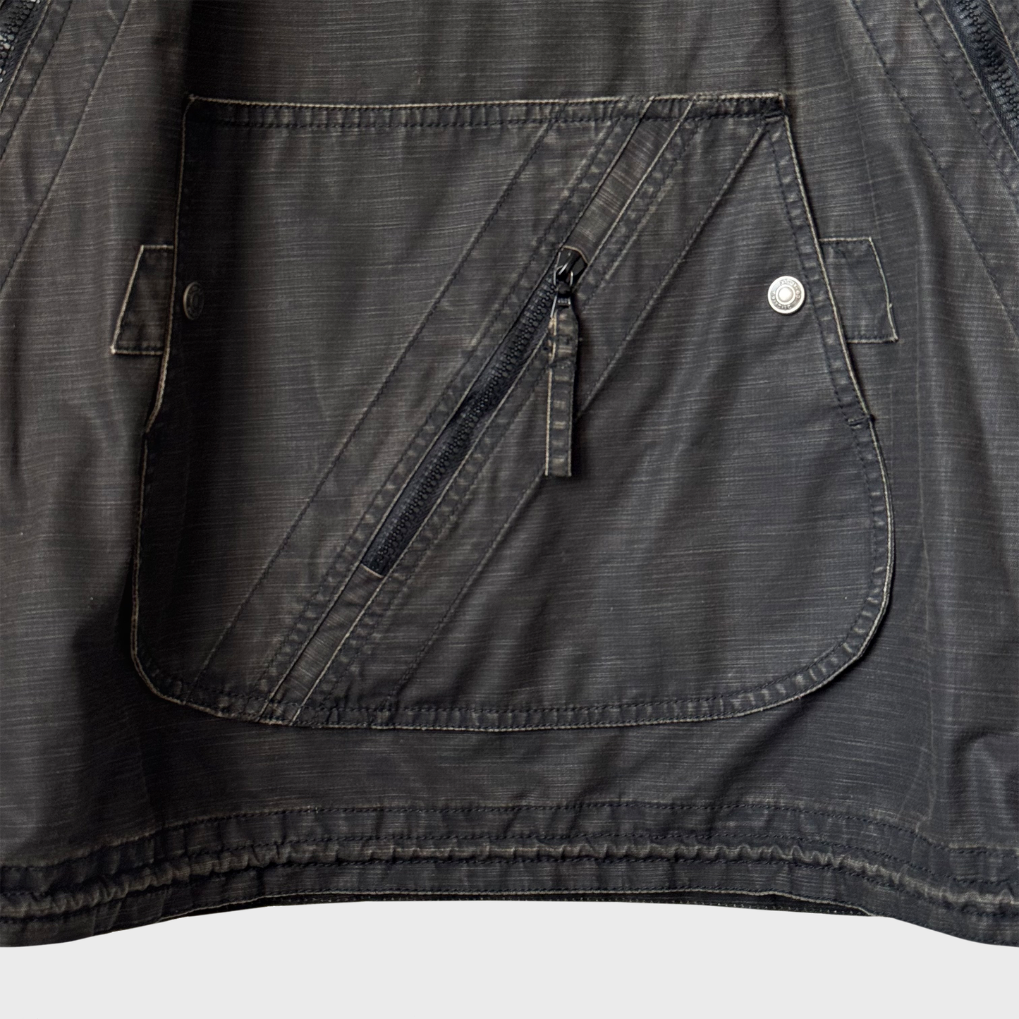 Sharpeye Vintage Double Zipper Technical Anorak Jacket