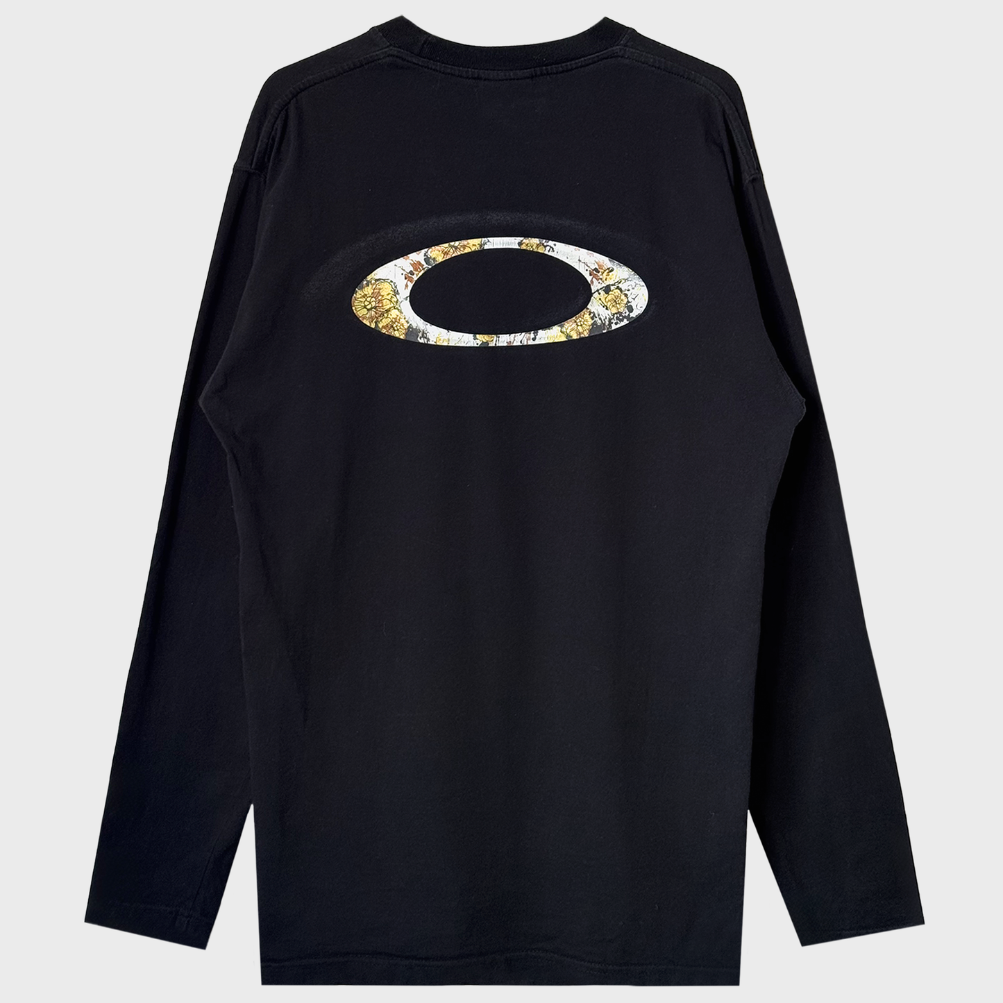 Oakley Metal Flower Logo Back Print Longsleeve