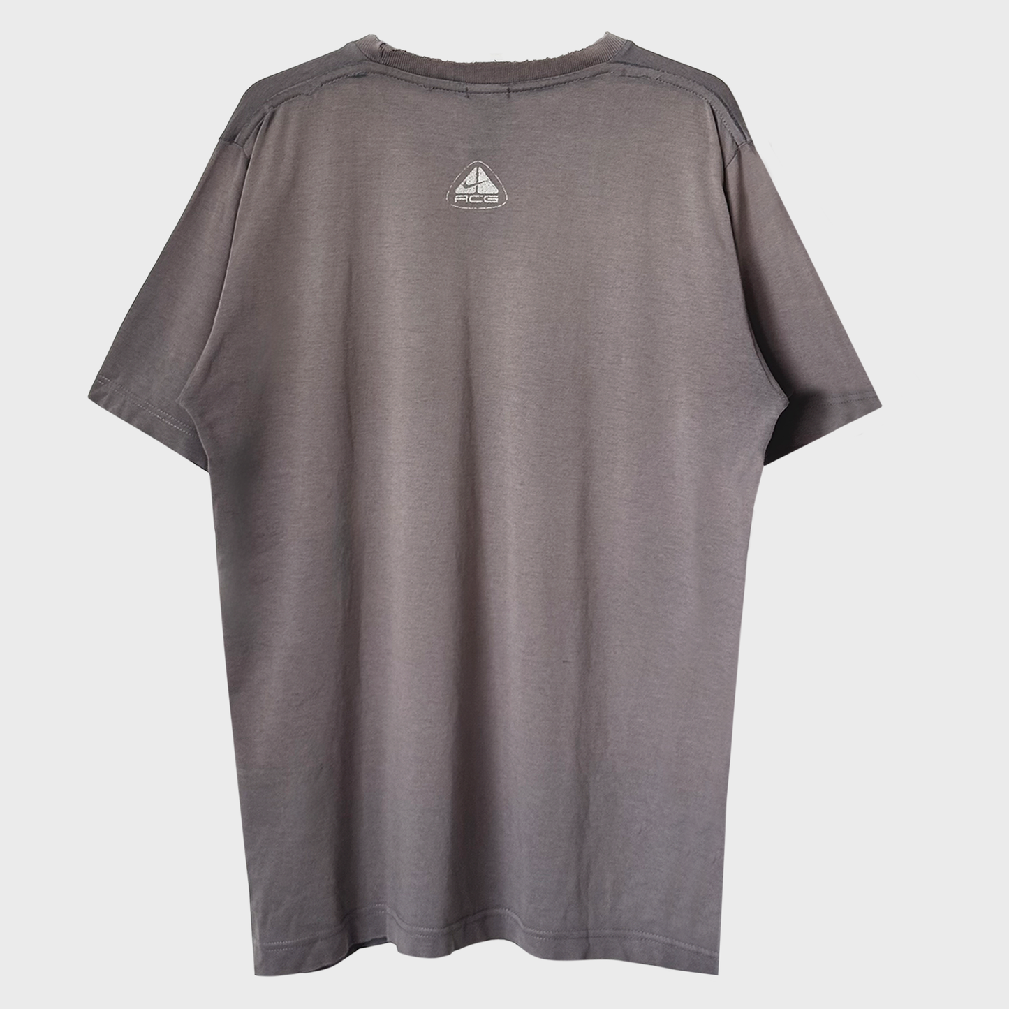 Nike ACG Vintage Aged/Damaged Faded Grey Tee