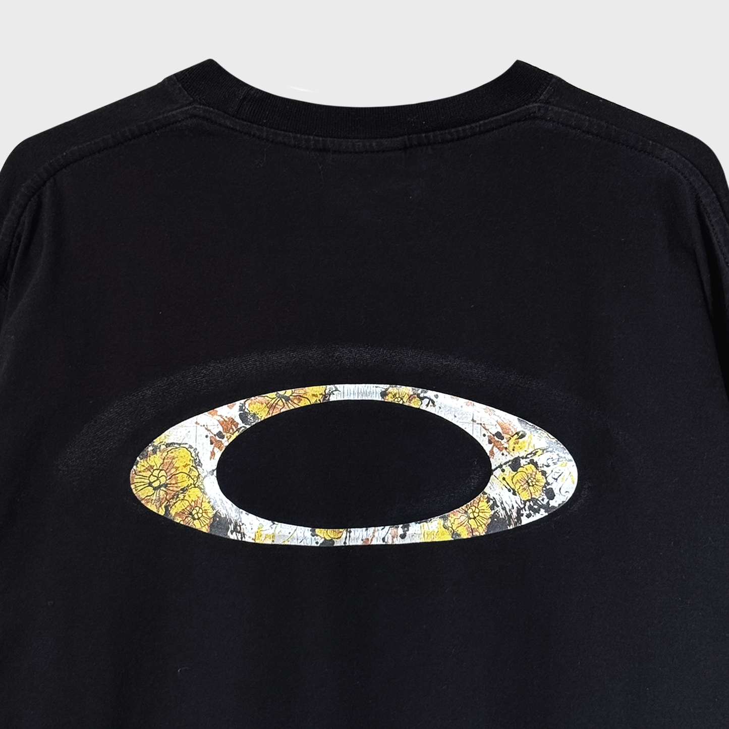 Oakley Metal Flower Logo Back Print Longsleeve
