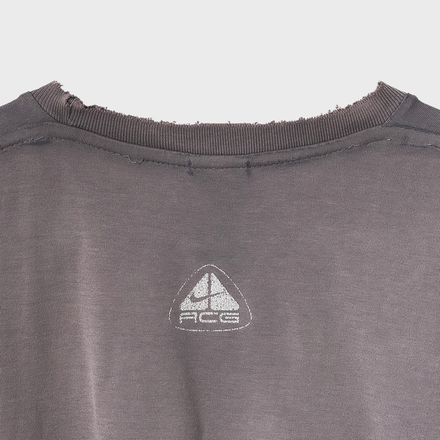 Nike ACG Vintage Aged/Damaged Faded Grey Tee