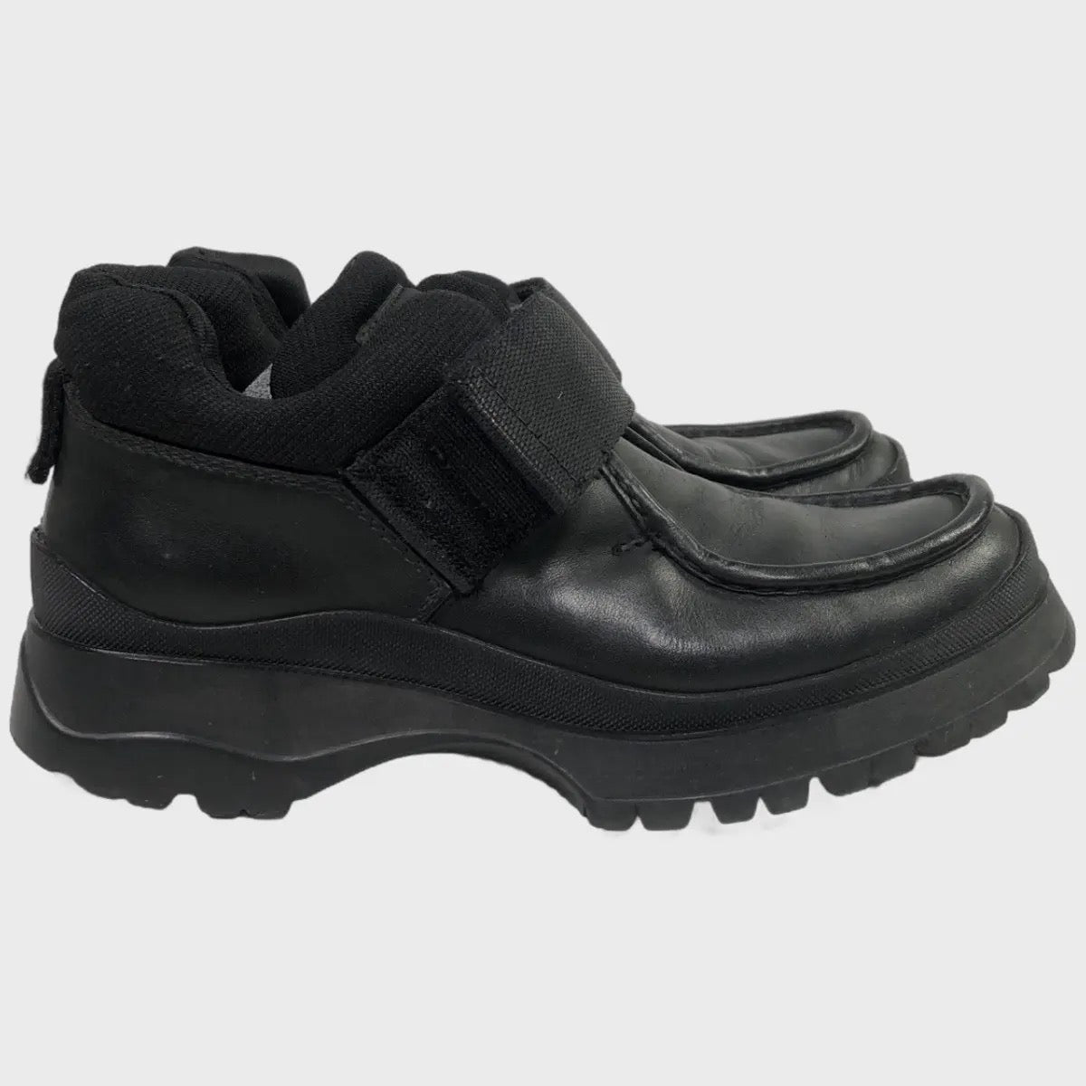 Prada vintage Vibram velcro shoes