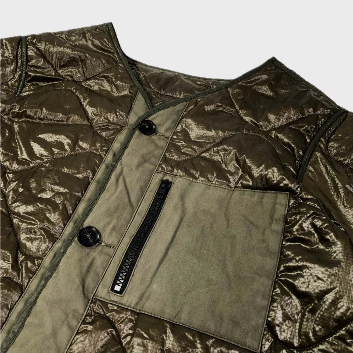 Recent Nilmance military inspired technical lining jacket