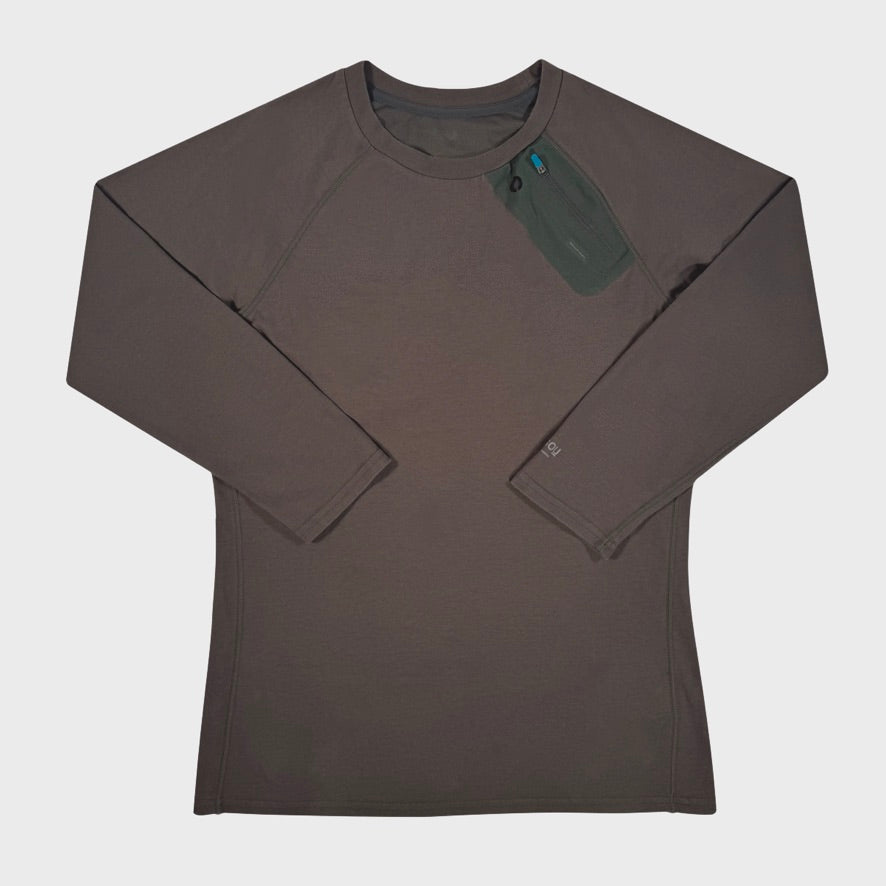 1st Gen Nike Gyakusou running zipped chest media pocket tee