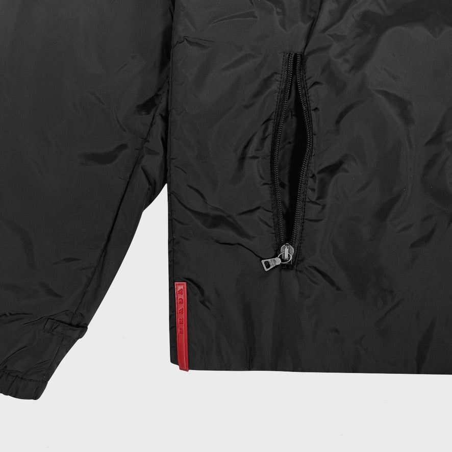 Prada vintage black nylon padded Jacket