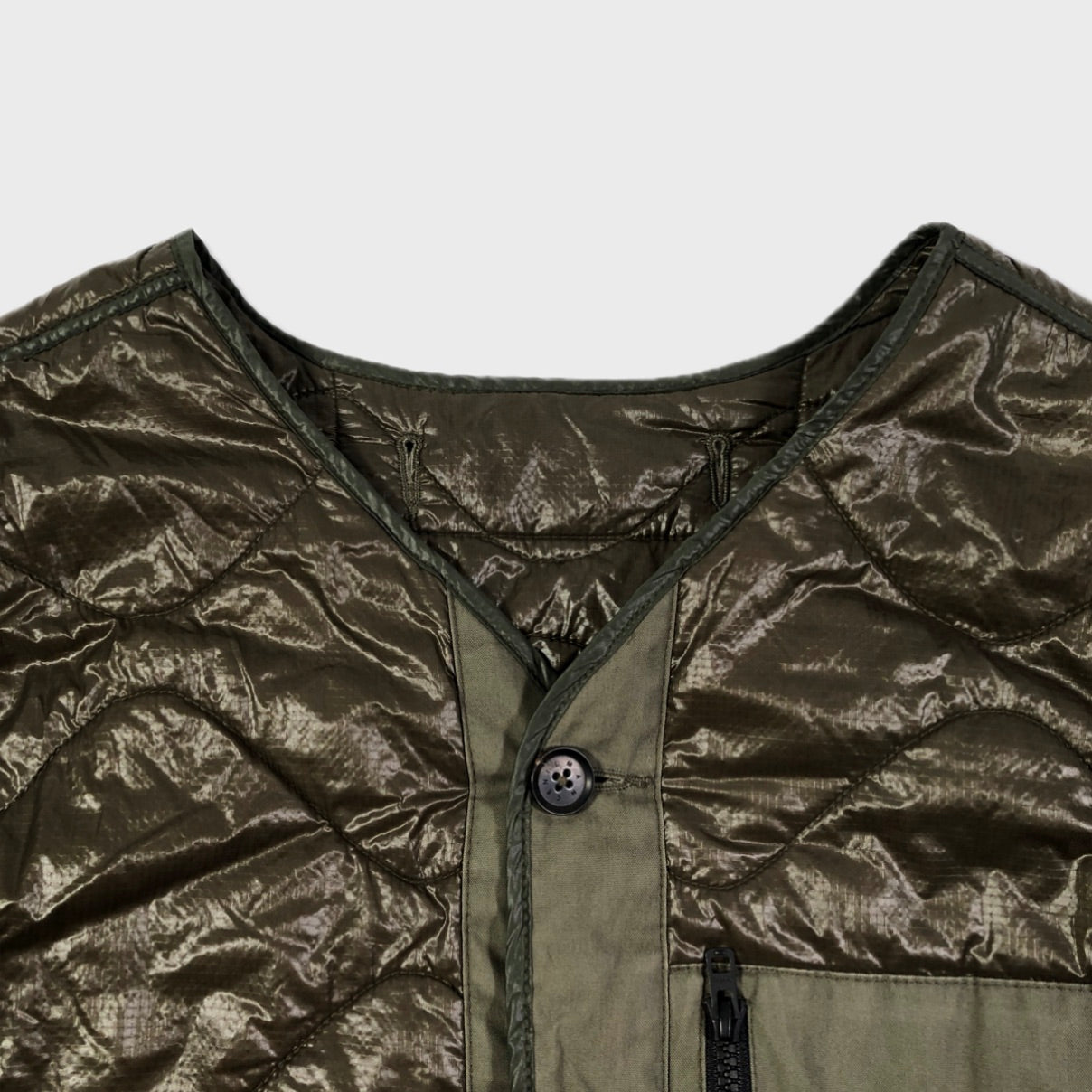 Recent Nilmance military inspired technical lining jacket