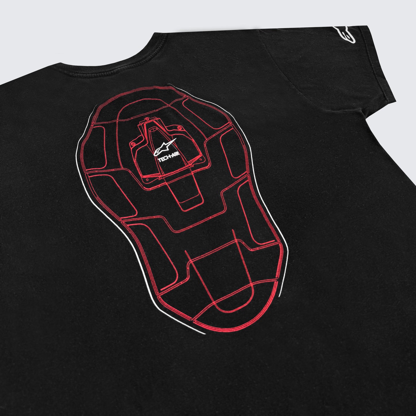 Alpinestar TechAir Backrest T-Shirt Ebay Etsy Vestiaire Collective 300700 Inside Tag Hol Sales Techwear Grorpcore 4