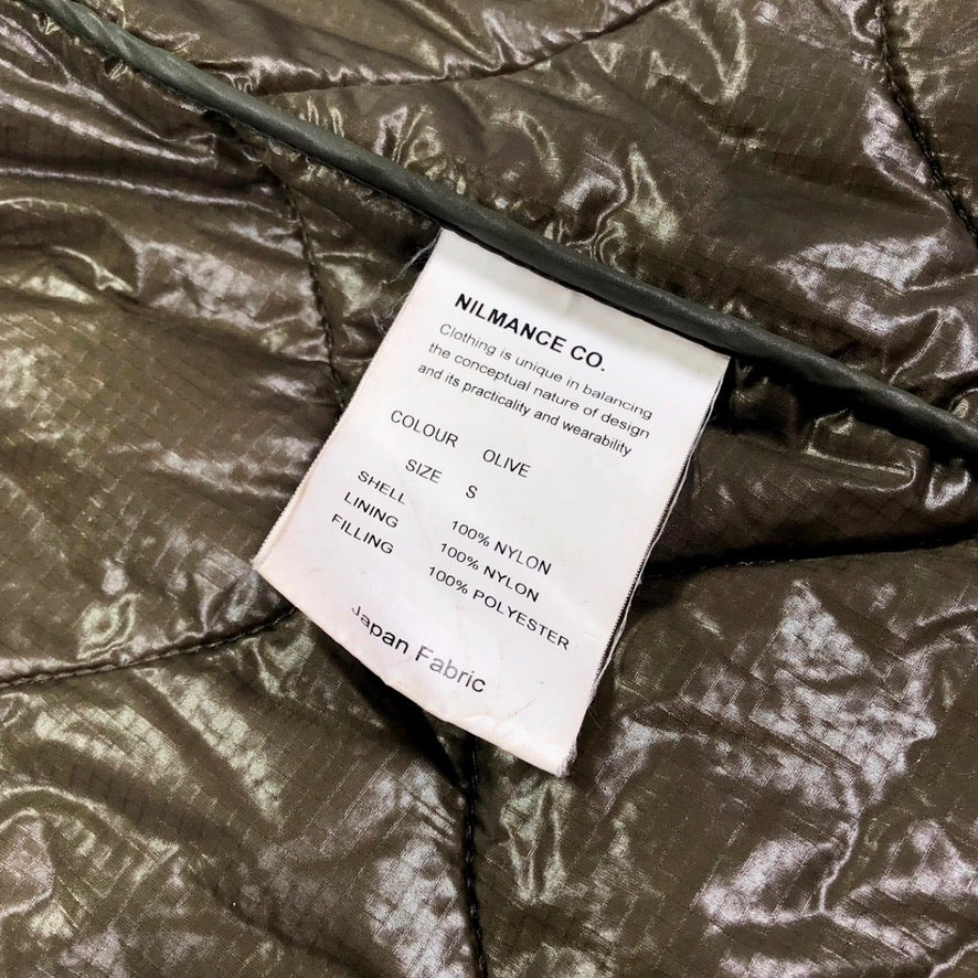 Recent Nilmance military inspired technical lining jacket