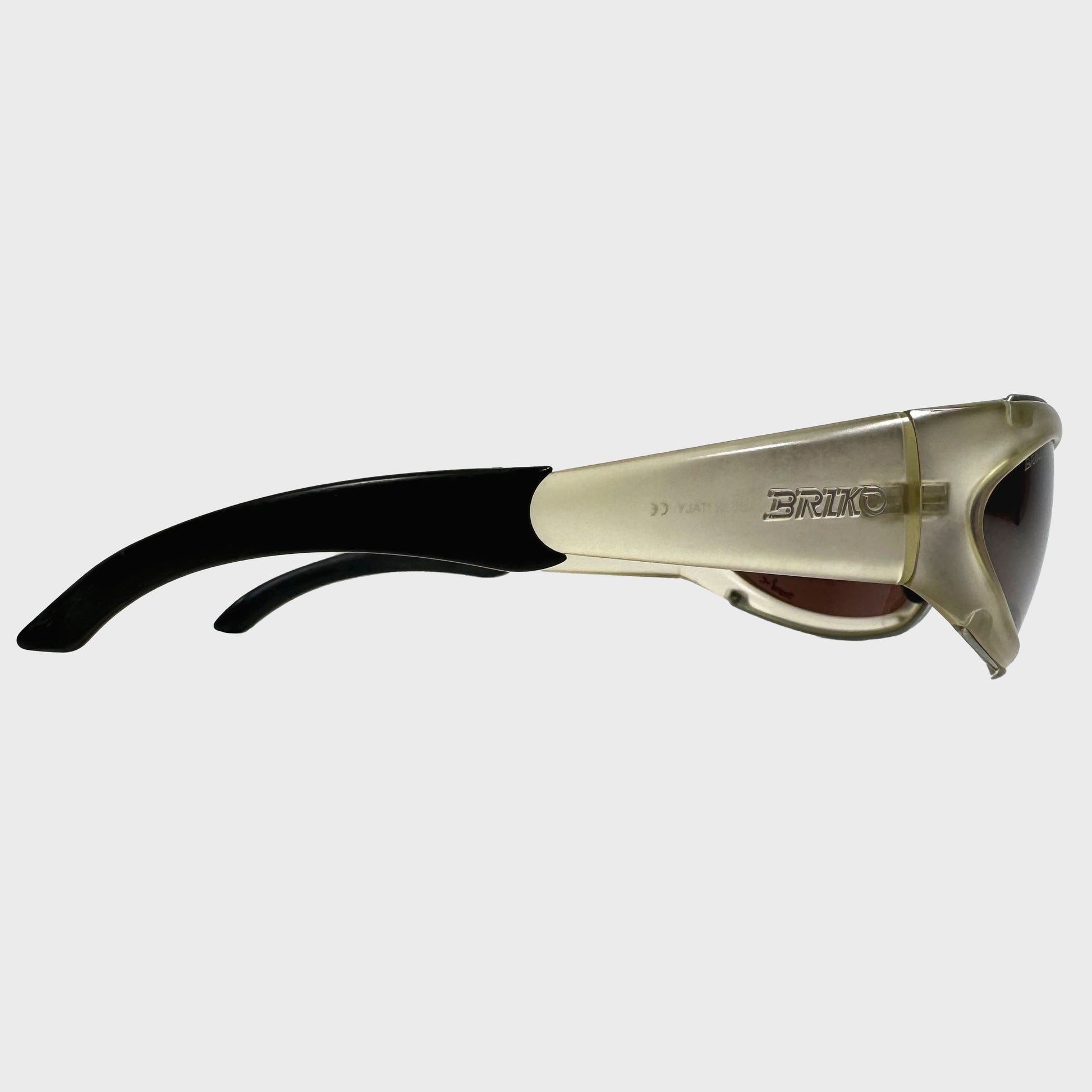 Birko Translucent & Perforated Metal Nose Sunglasses Gorpcore Sportwear Streewear Vintage Ebay