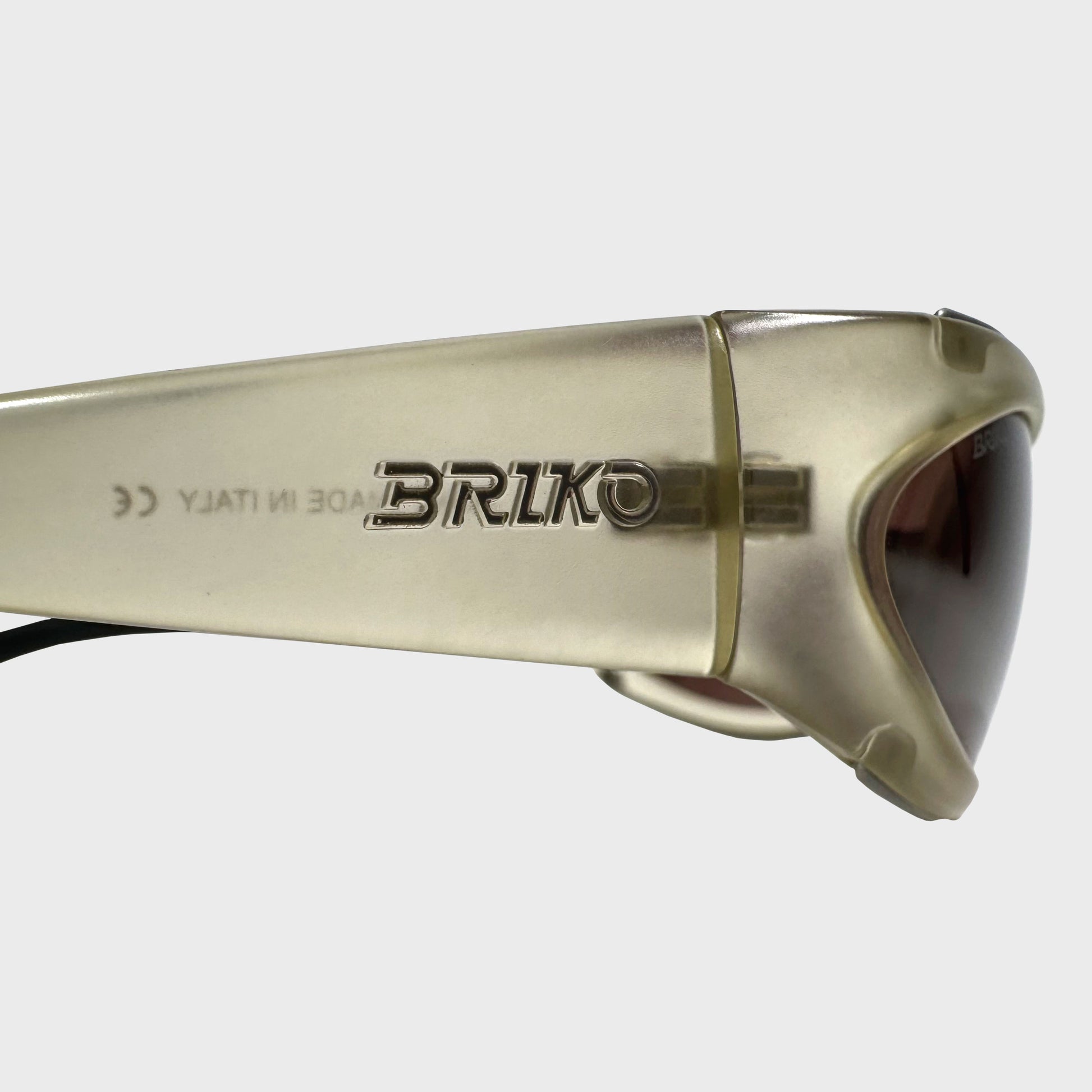 Birko Translucent & Perforated Metal Nose Sunglasses Gorpcore Sportwear Streewear Vintage Etsy