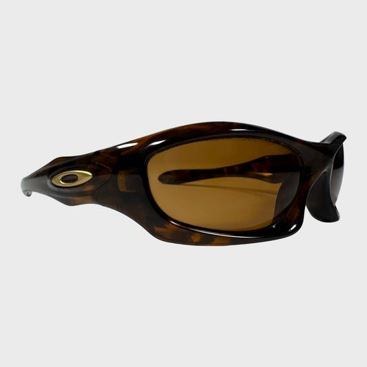 2003 vintage Oakley Monster Dog Brown tortoise