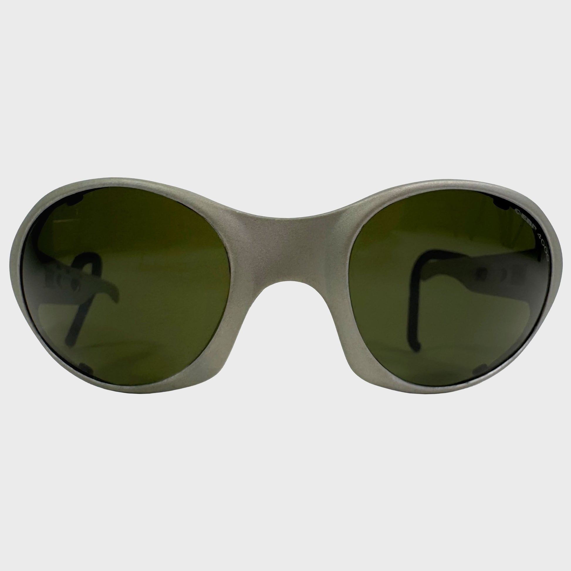 Cébé 4000 - Silver & Green Etsy Vintage sunglasses