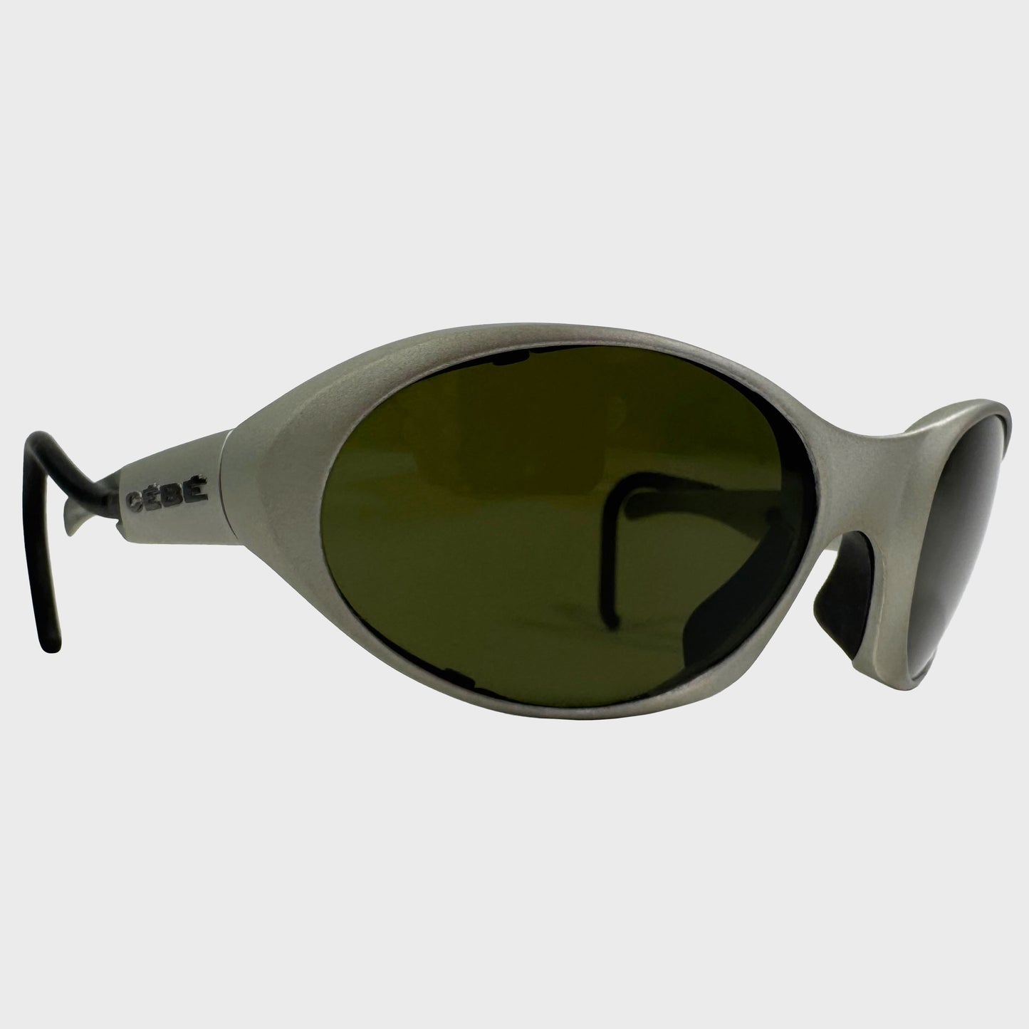 Cébé 4000 - Silver & Green Vintage sunglasses Ebay