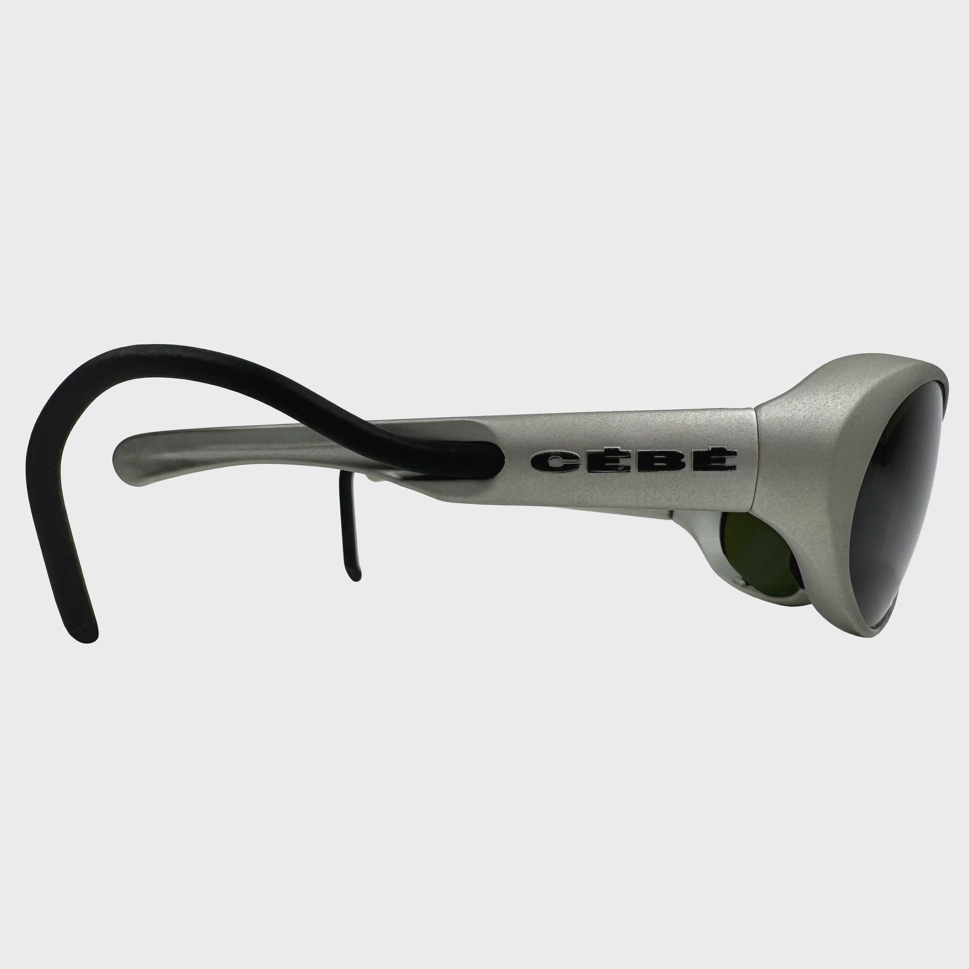 Cébé 4000 - Silver & Green Vintage sunglasses Inside Tag