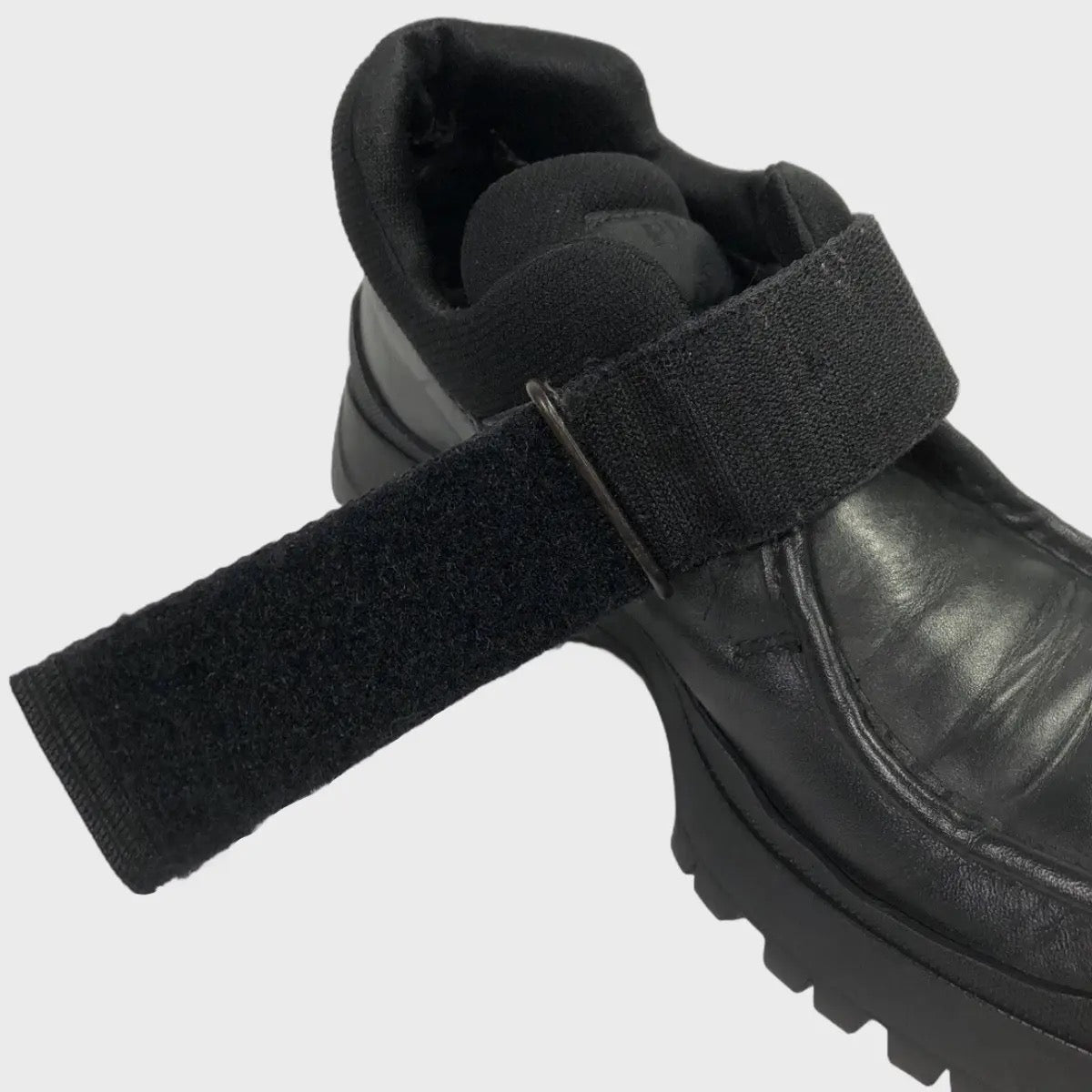Prada vintage Vibram velcro shoes