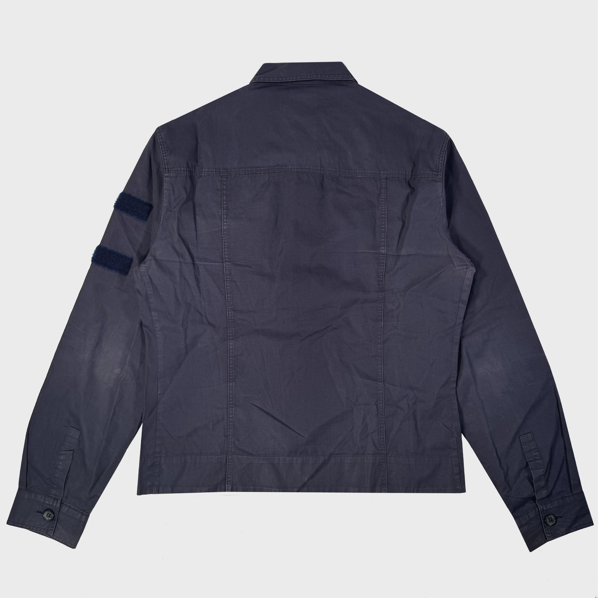 Dolce & Gabbana vintage waxed velcro pocket shirt Constant practice