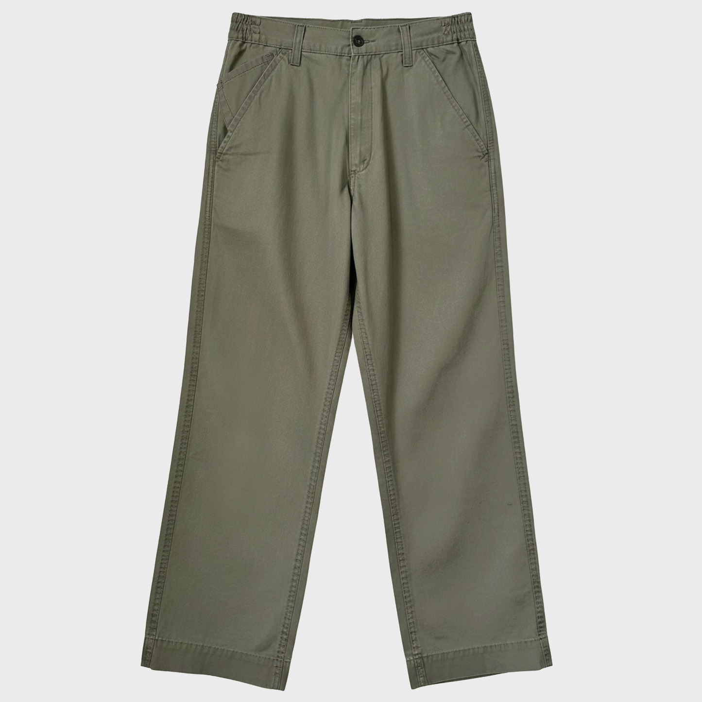 Levi's All-Duty Vintage Waxed Khaki Wide Straight Trousers