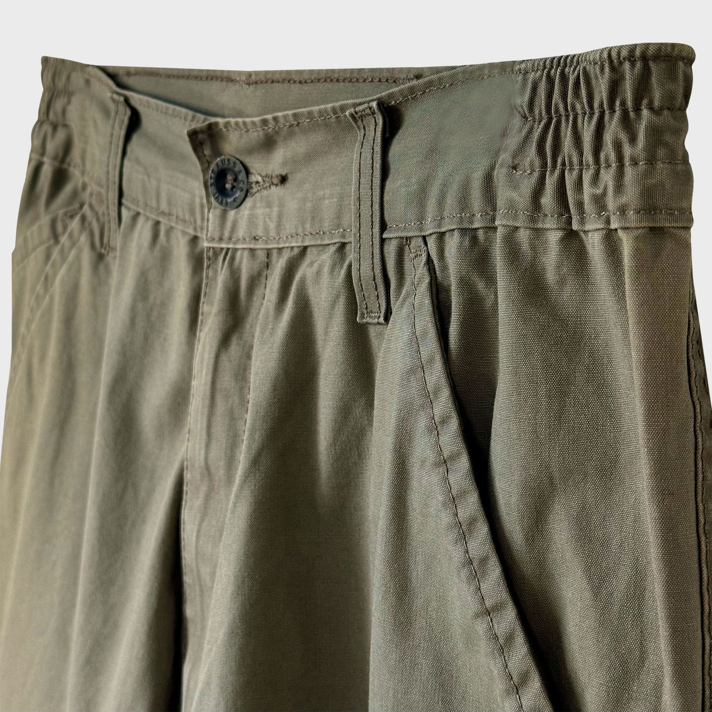 Levi's All-Duty Vintage Waxed Khaki Wide Straight Trousers