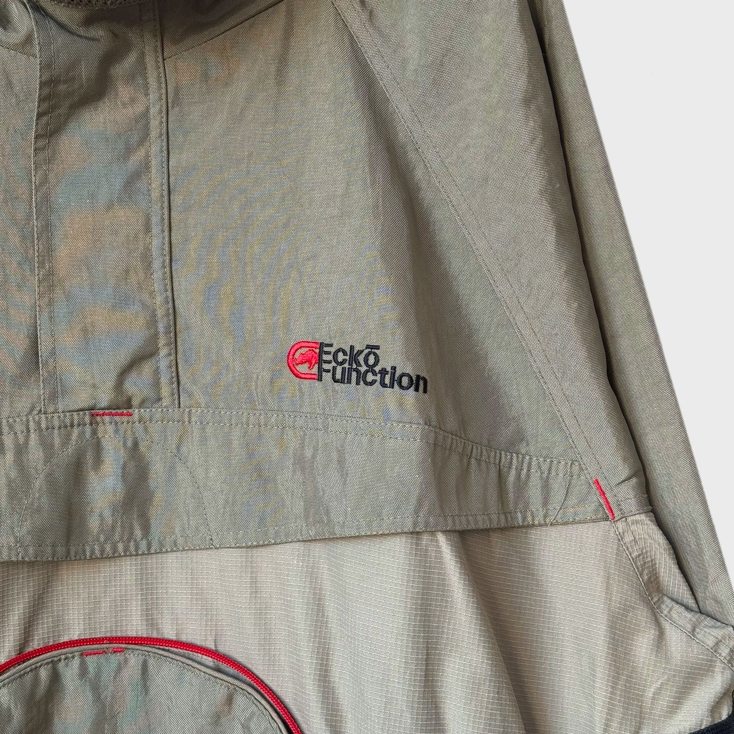 Ecko Function Vintage Masked Hood Technical Half-zip Jacket