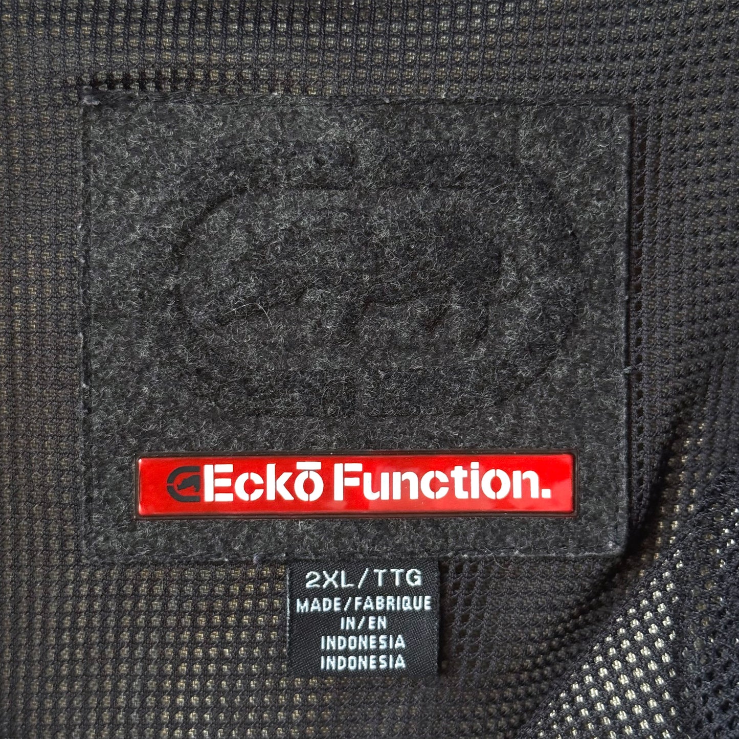 Ecko Function Vintage Masked Hood Technical Half-zip Jacket