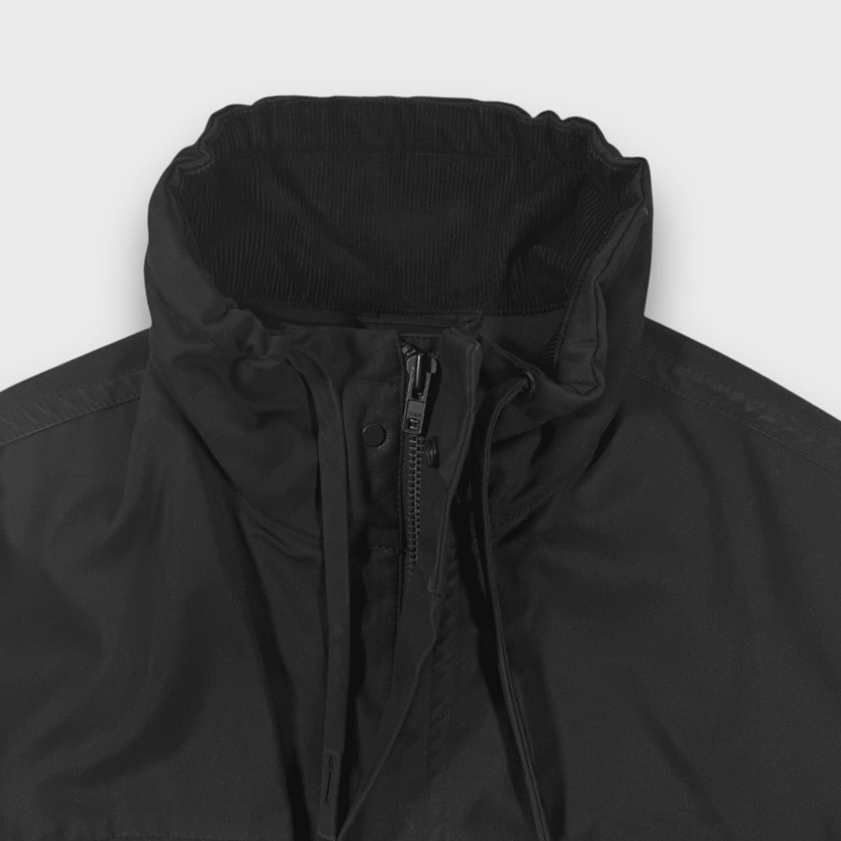 Craig Green Long waxed & belted coat